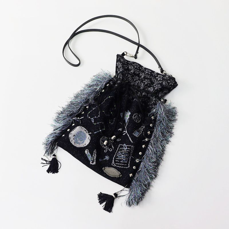 縷縷夢兎 ルルムウ rurumu necessities JQ pochette ジャガードニット  