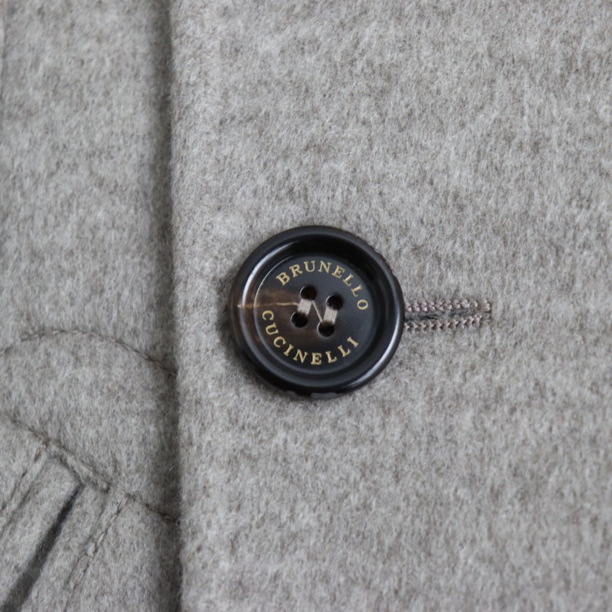 未使用品◇Brunello Cucinelli ブルネロクチネリ カシミヤ100％ ロゴ 