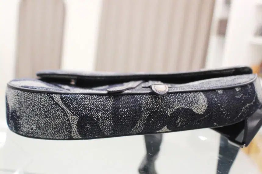 美品【ディオール】×ピータードイル サドルバッグ クロス Christian Dior 未使用 クリスチャン ディオール サドル バッグ
