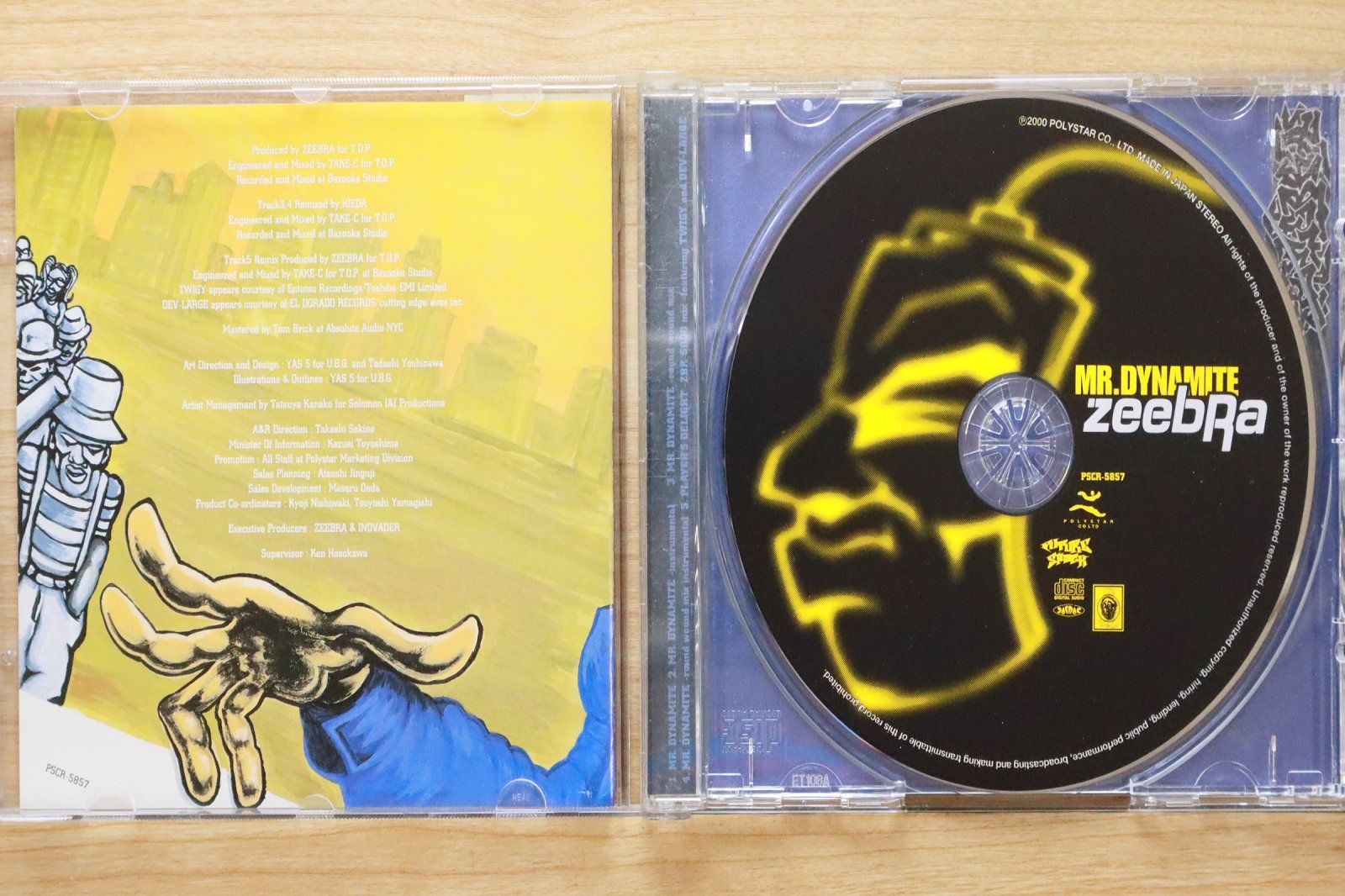 国内盤CD☆ジブラ/Zeebra□ MR. Dynamite 【PSCR5857/4988023040578