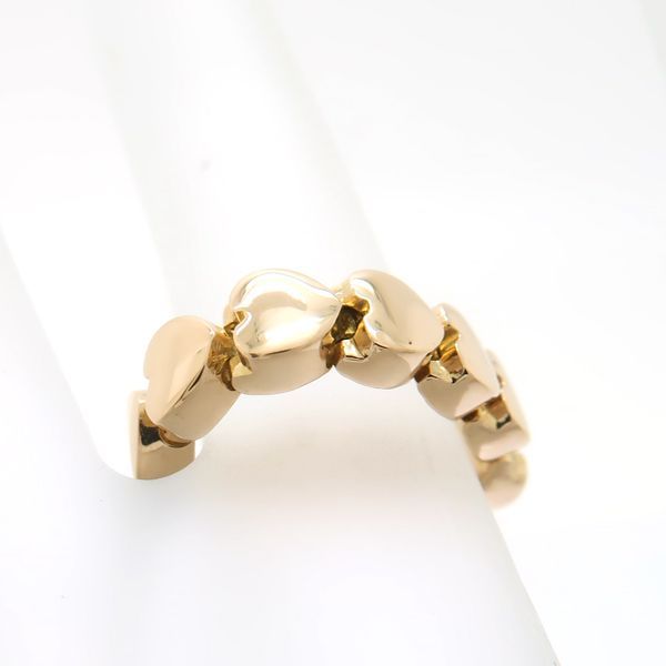 スタージュエリー リング ハートピンクゴールド　５号 DIAMOND HEART PINKIE RING(2ZR1475)K18 ピンキーリング｜スター