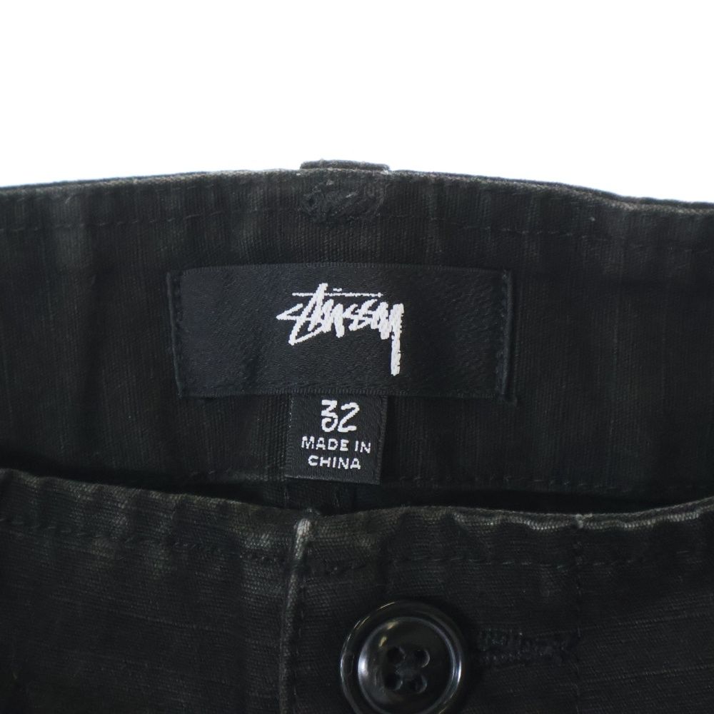 最終値下げ　STUSSY ブラック カーゴパンツ shopbring_3125c140005