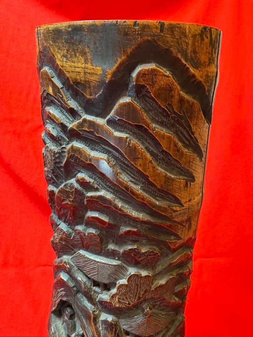 竹根彫刻 漢詩 無銘 花台 骨董品 中国美術 置物 古玩 茶室 竹根彫刻 漢詩 無銘 花台 骨董品 中国美術 置物 古玩 茶室 - メルカリ