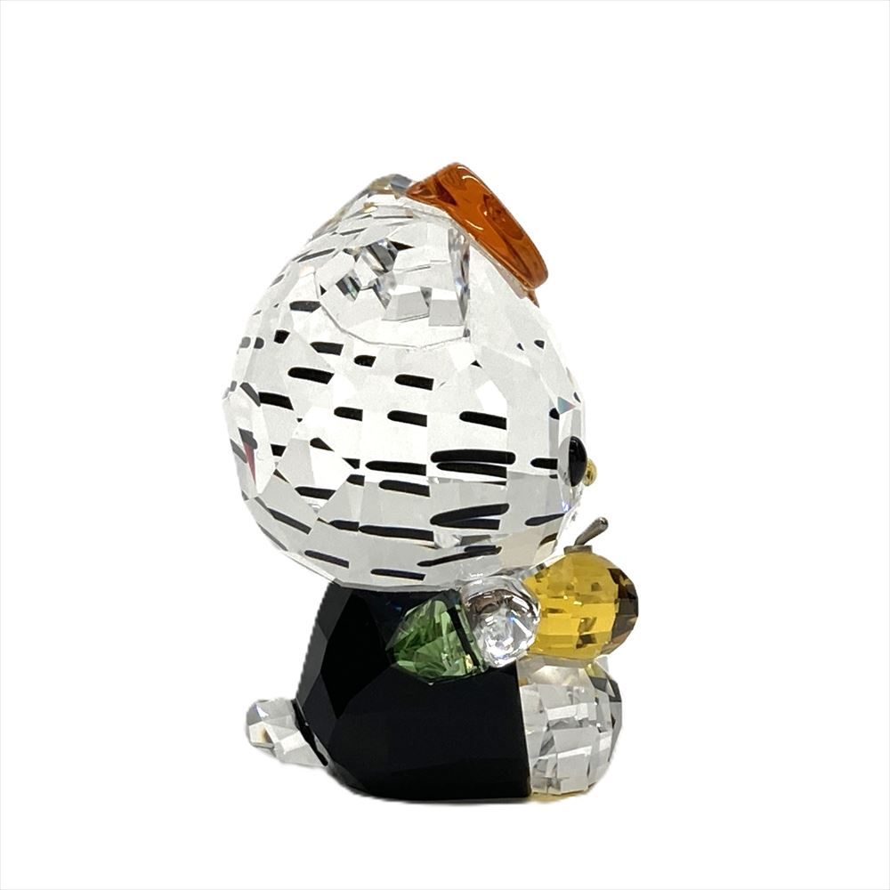 SWAROVSKI - スワロフスキー SWAROVSKI ハローキティ ハロウィーン オブジェ 置物 1191918 クリア クリスタル サンリオ【中古】 スワロフスキー SWAROVSKI ハローキティ ハロウィーン オブジェ