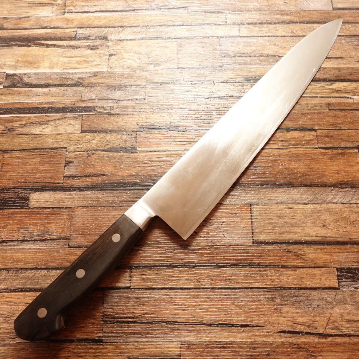 堺孝行牛刀 約300mm ボーラーウッデホルムスウェーデン鋼製 堺孝行 グランドシェフ ウッデホルム スウェーデン鋼 牛刀