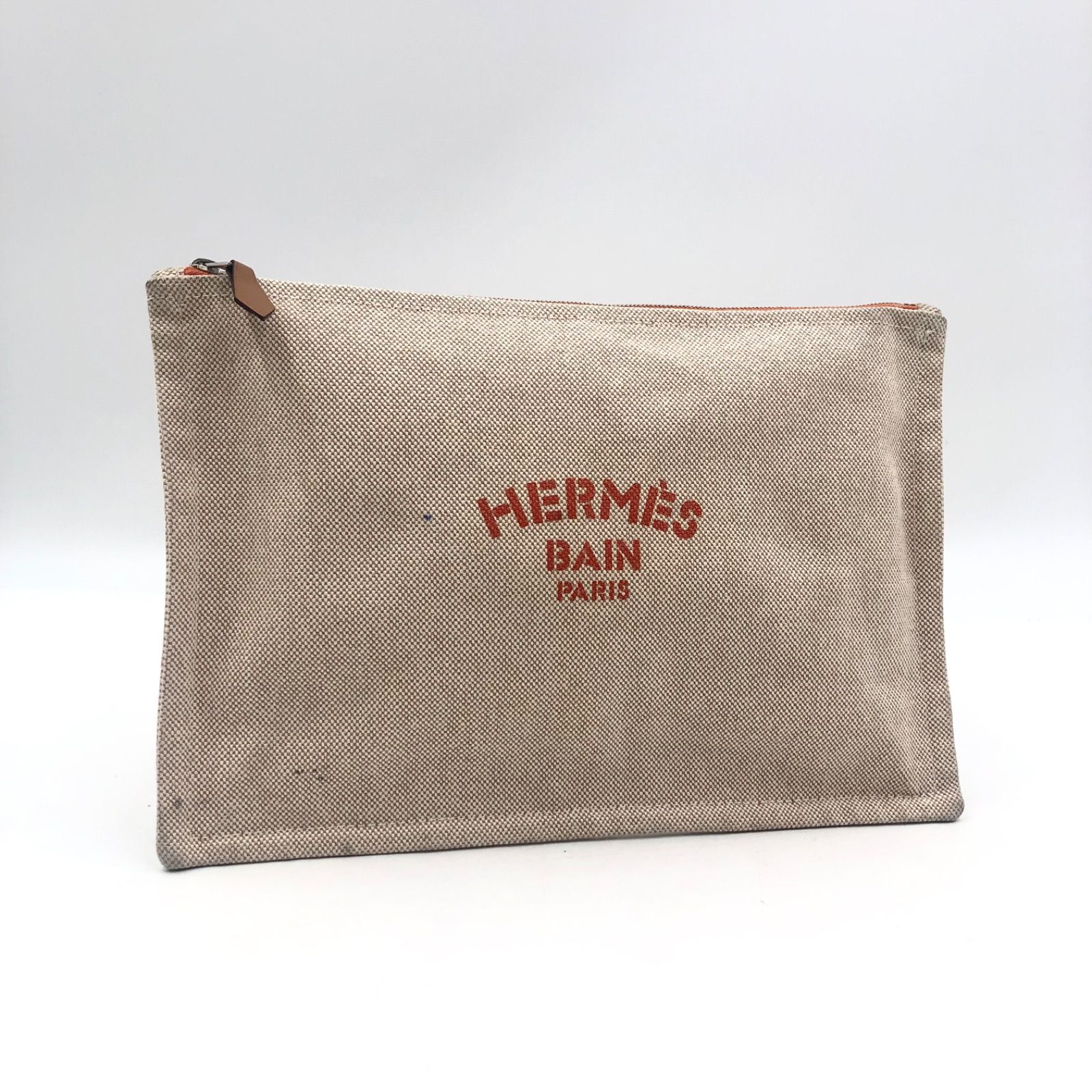 □稀少□HERMES エルメス ニューヨッティングGM フラットポーチ