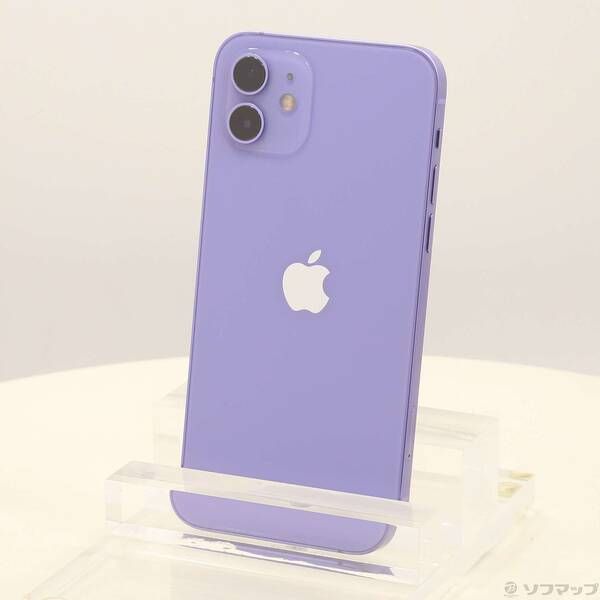 iPhone12 〔中古品〕 iPhone12 128GB パープル NJNJ3J／A SIMフリー