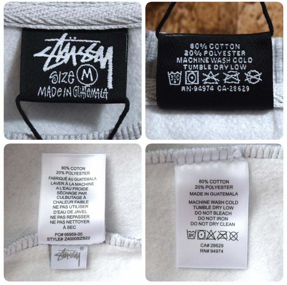 ステューシー STUSSY DIZZY STOCK HOODIE 1924932 スウェット