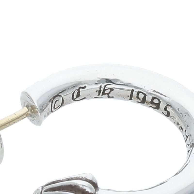 クロムハーツ　プレーンフープピアス　シルバー925 14K 楽天市場】【CHROME HEARTS クロムハーツ】Plain Hoop Earring