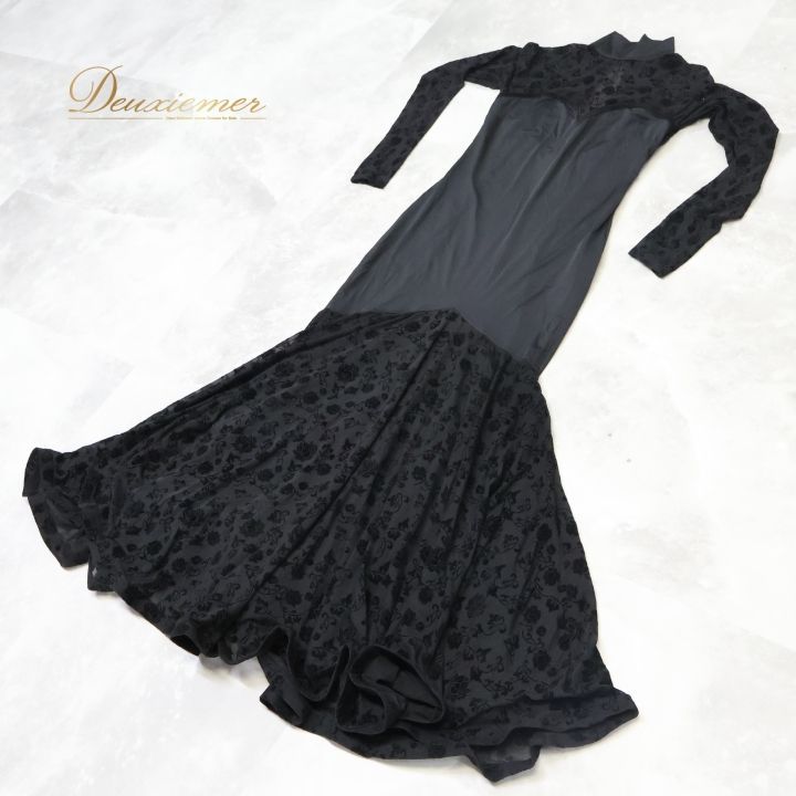 社交ダンス 衣装 gentil ジャンティ スタンダード ドレス ワンピース