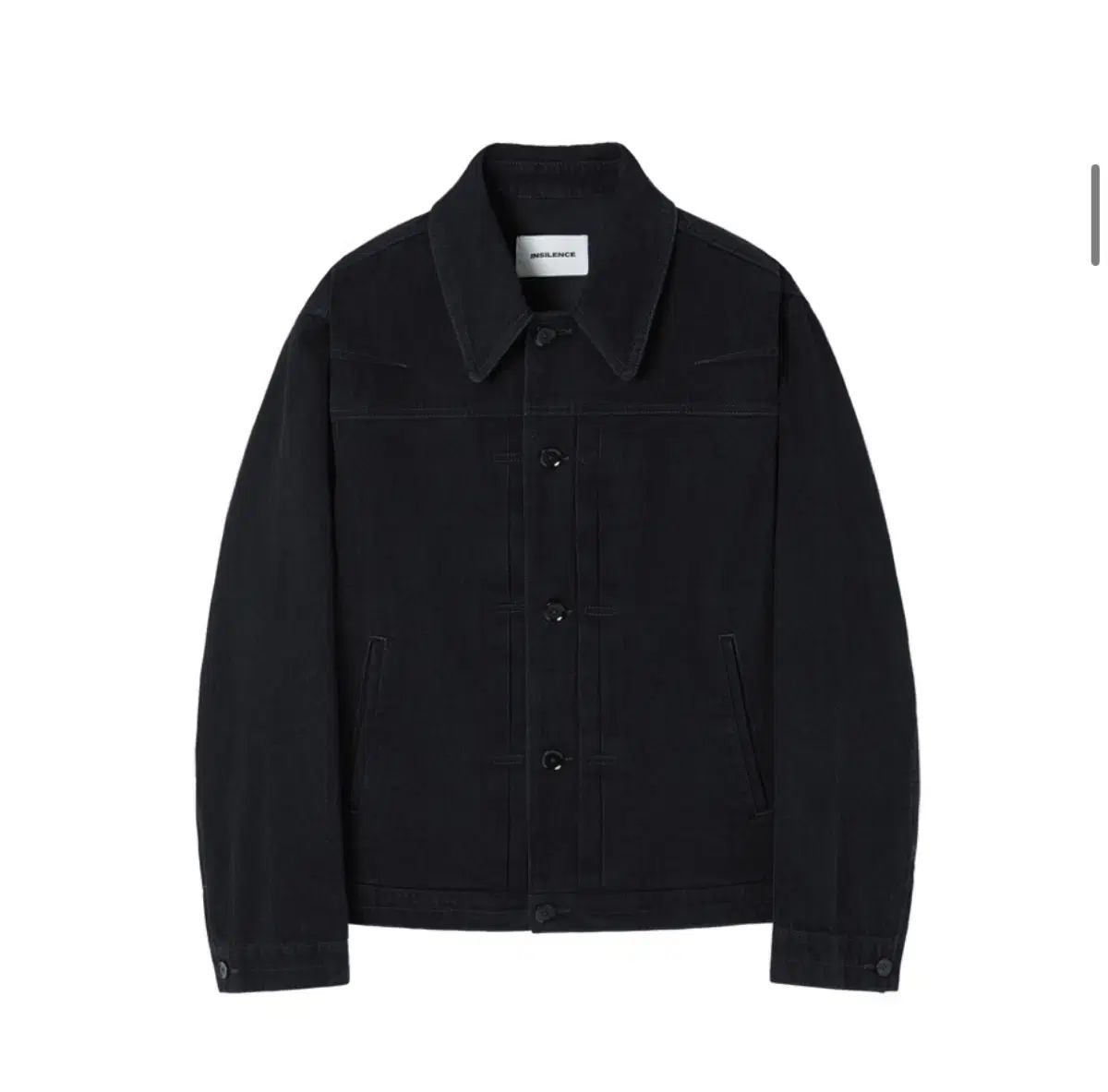 ★美品★IRENE デニムジャケット ブラック INSILENCE(インサイレンス) デニム ブラックデニム ジャケット L