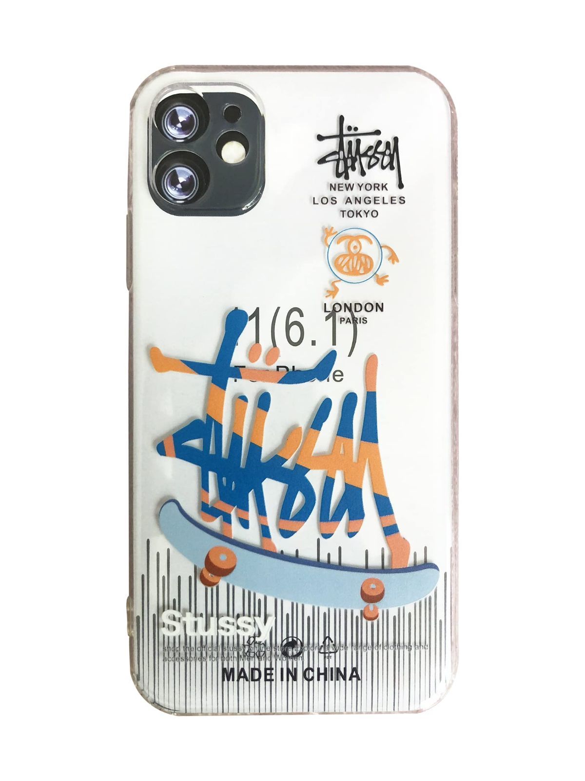 【色: ホワイト】クリア TPU ソフト カバー ベーシック シリーズ ケース