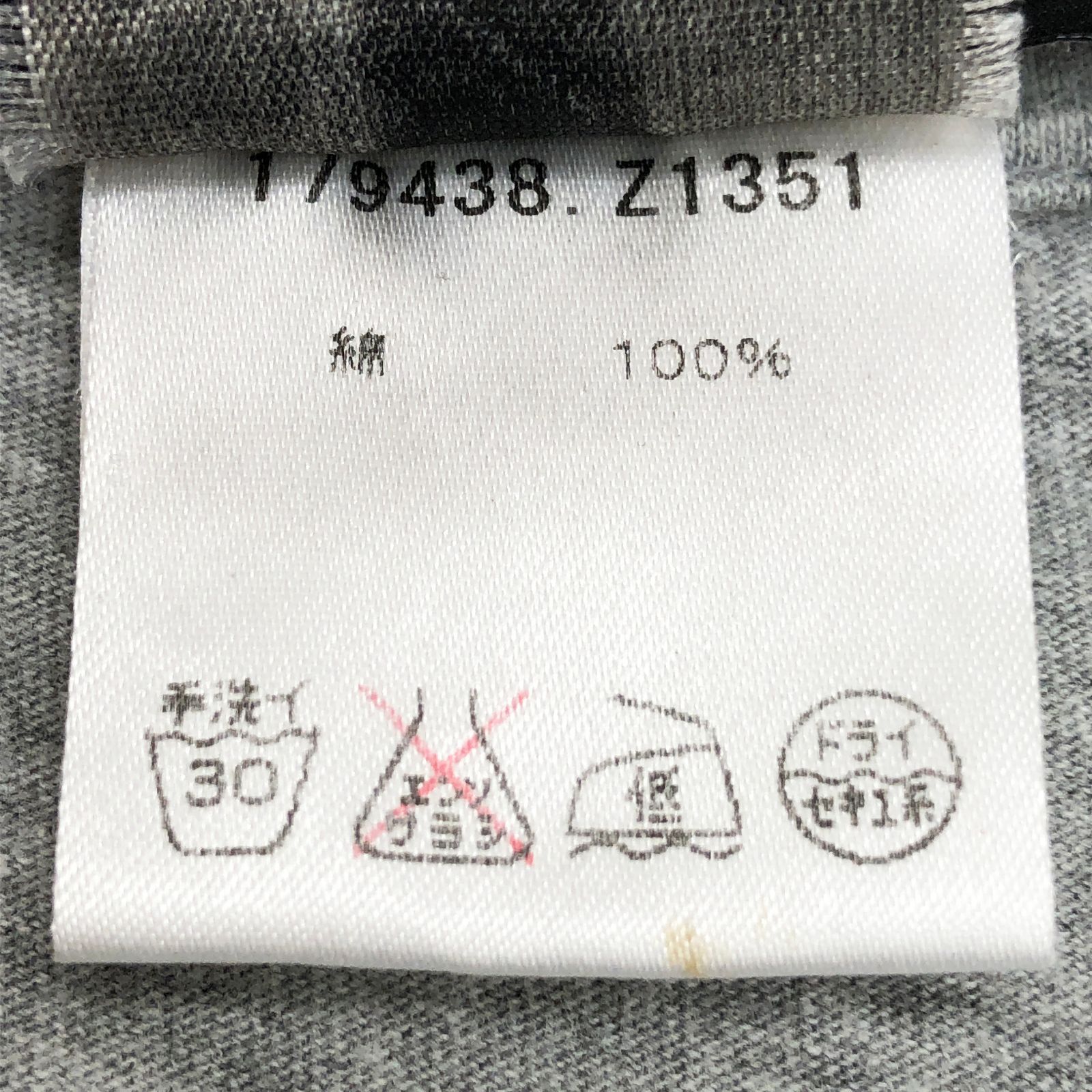 GUCCI＊グッチコットンカットソ－＊コットン ＊ Vネック GUCCI＊グッチコットンカットソ－＊コットン ＊ Vネック GUCCI