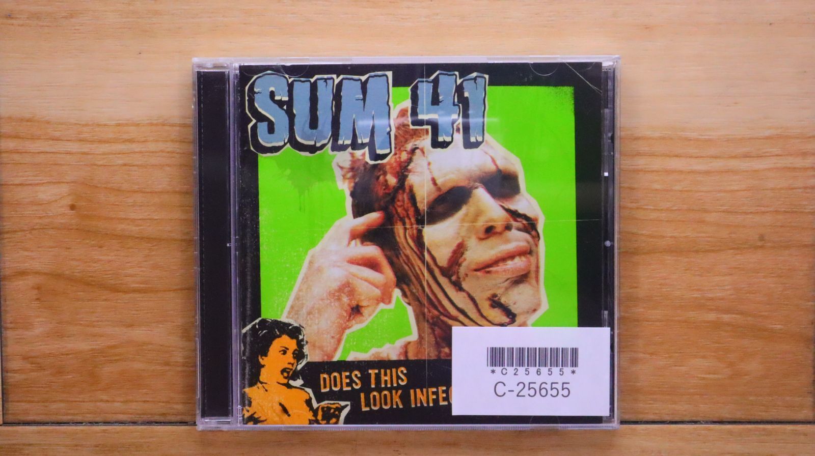 中古CD☆サム・フォーティーワン/SUM 41□ Does This Look Infected 