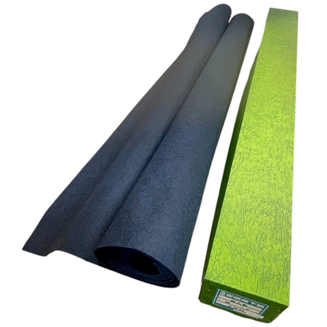 【書道用全紙下敷】　羊毛フェルト　紺 Amazon | 【IPPON 】書道 下敷き 90×180cm 全紙用 ウール60% 厚