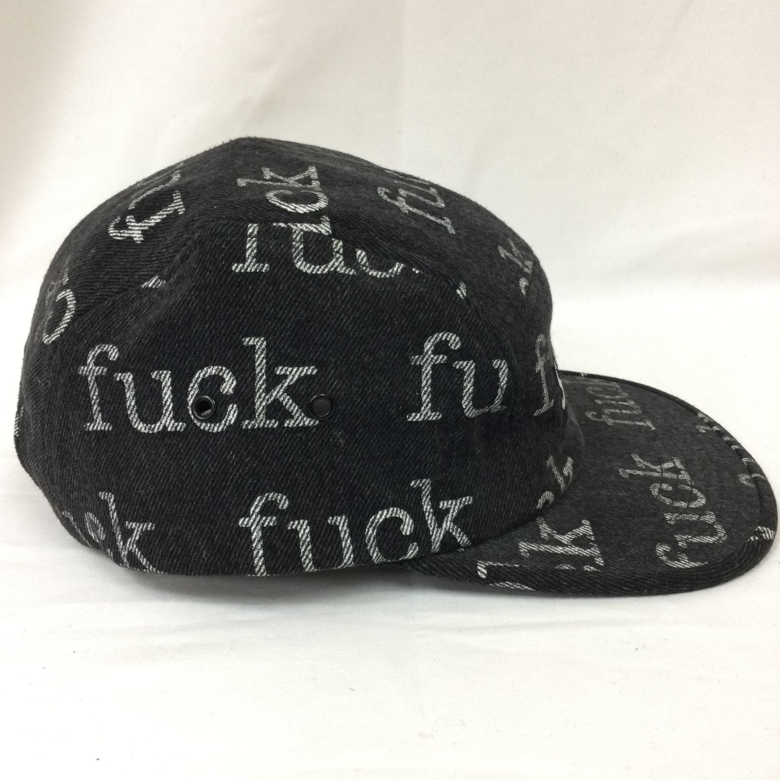 ラウンド シュプリーム/SUPREME 【13SS】Fuck -supreme Denim cap 13ss