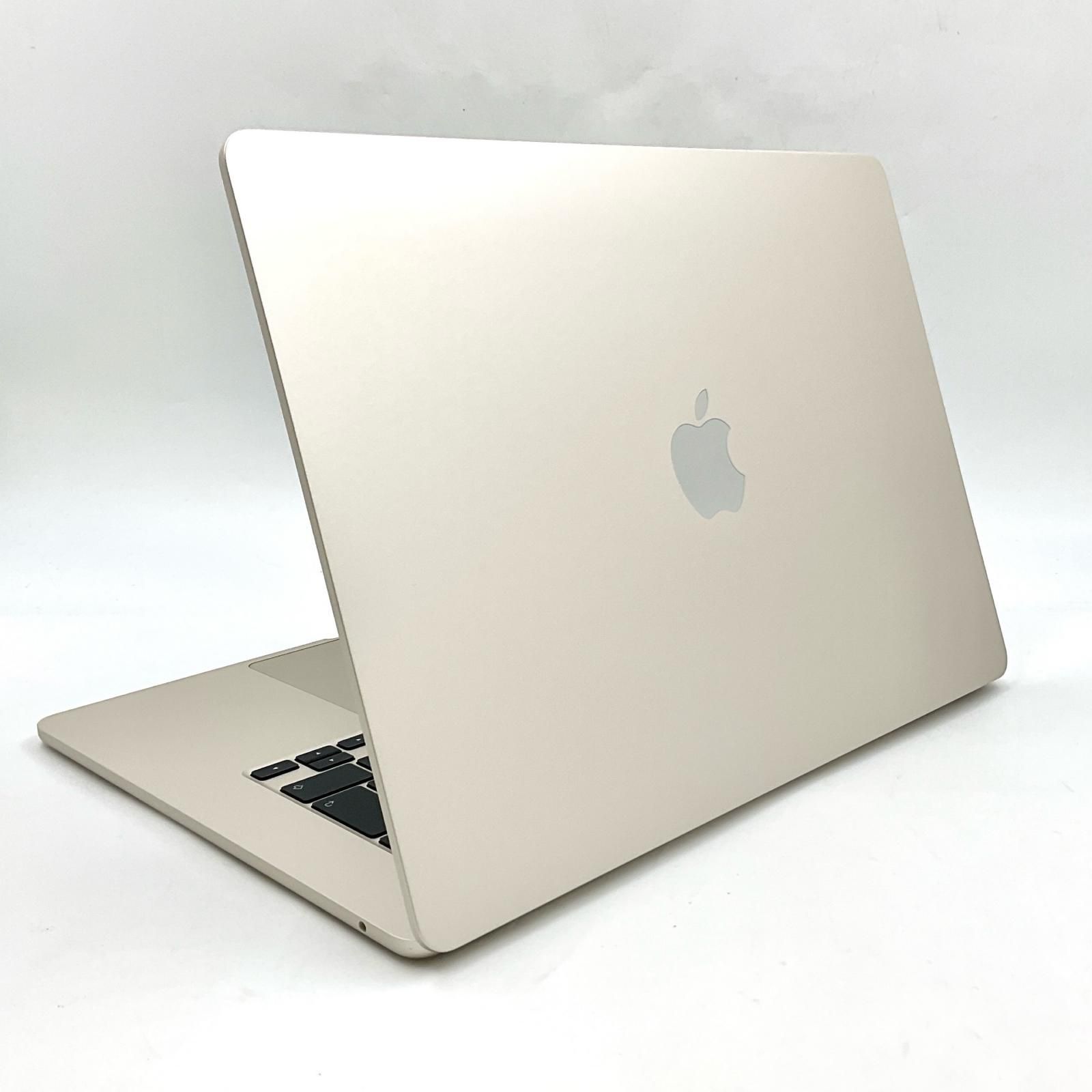 全額返金保証 最速発送 Apple MacBook Air 15インチ 2025 Apple M2 16GB SSD 512GB スターライト 動作 済