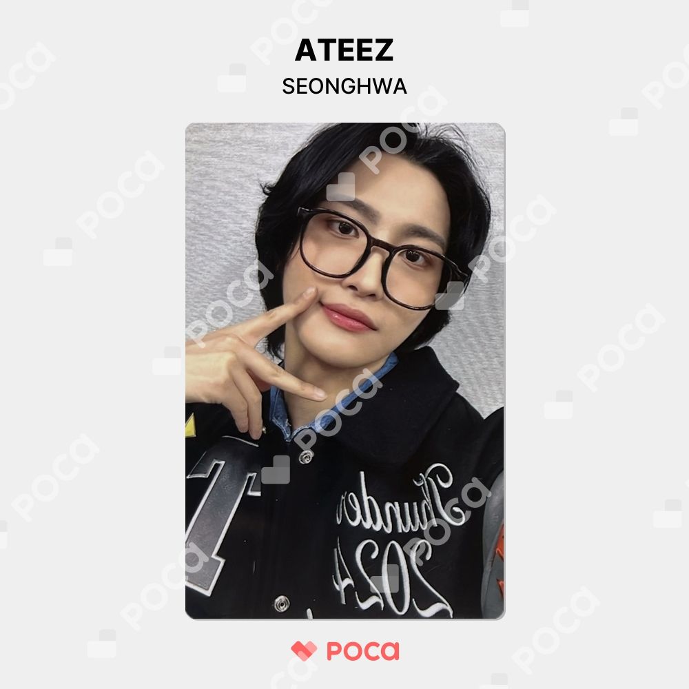 ATEEZ ソンファ】 THUNDER 2024 POP-UP STORE 購入特典 公式 トレカ 