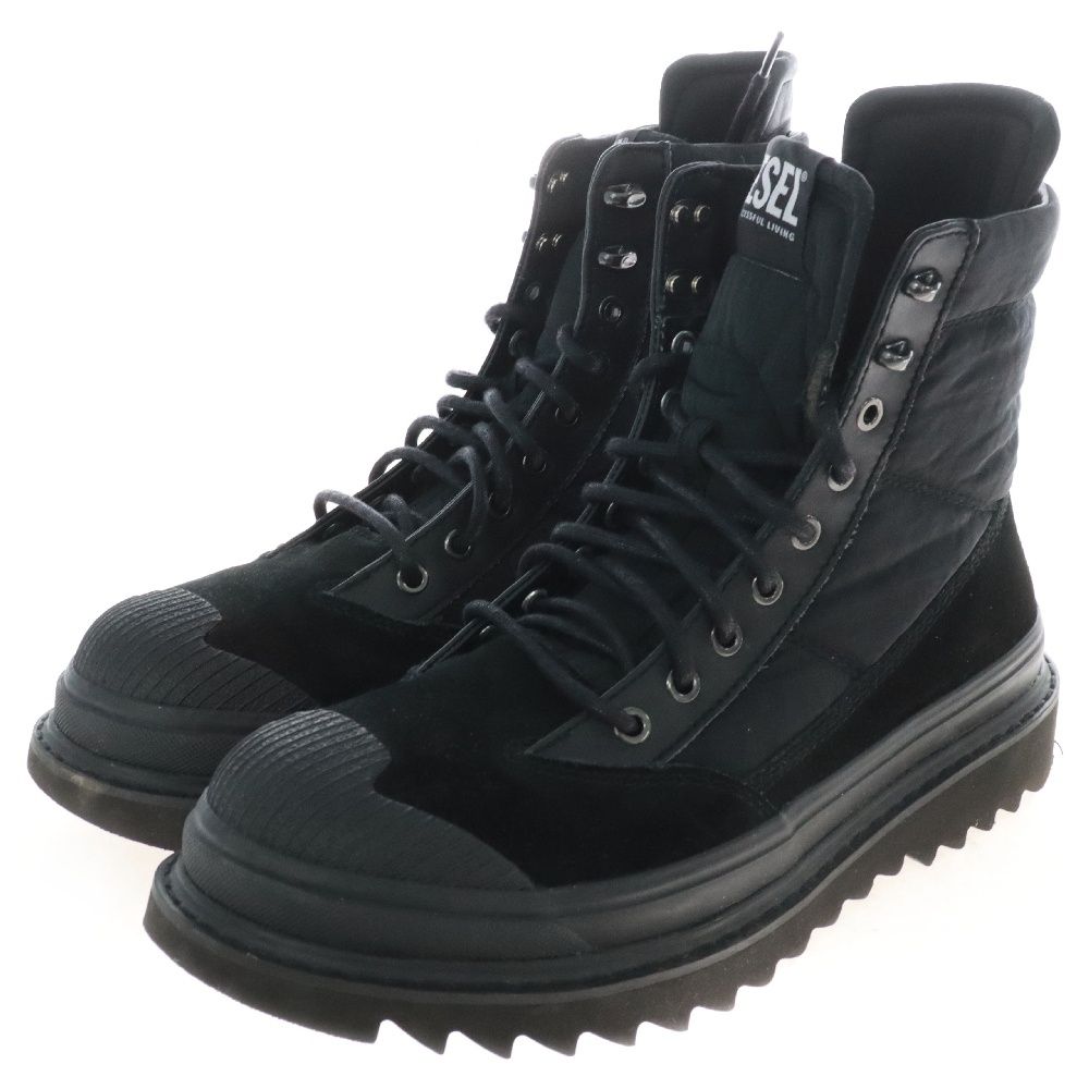 DIESEL (ディーゼル) H-SHIROKI HB スウェード切り替え レースアップ 