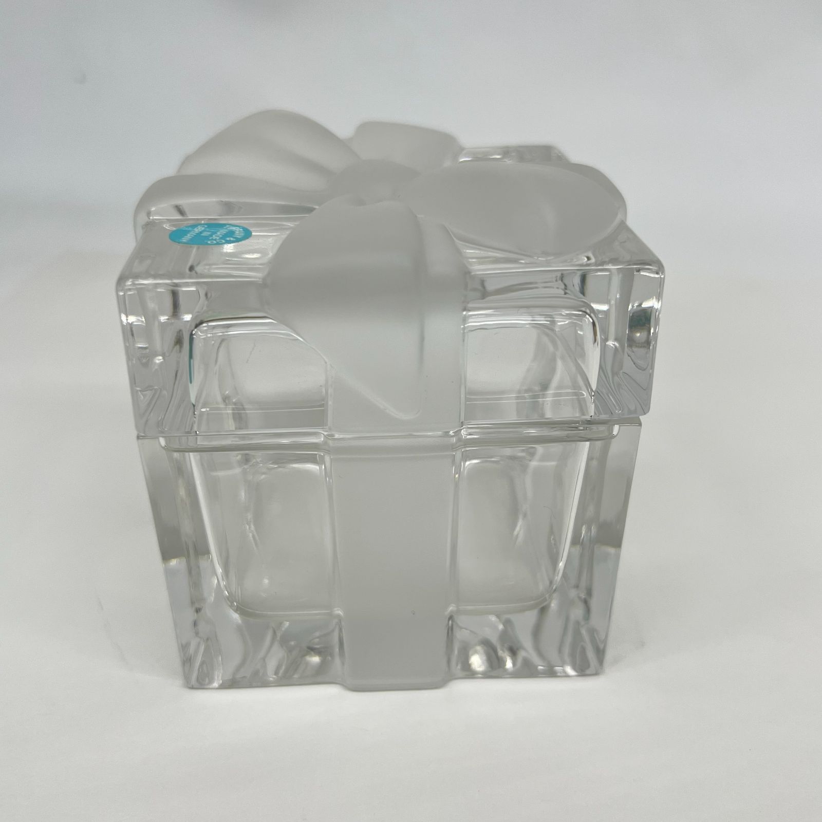 【超特価sale開催】  □【美品】 Tiffany&Co. ティファニー クリスタルボックス 小物 小物入れ
