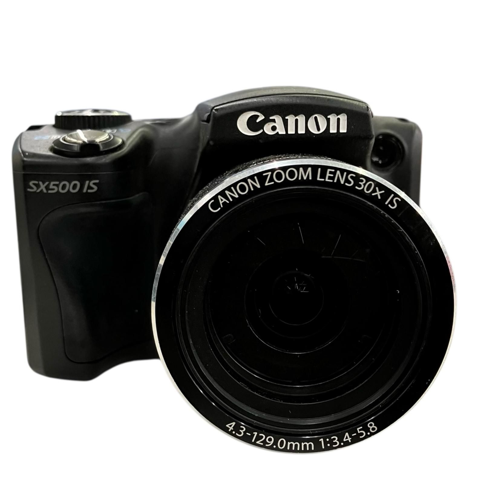 118011 動作 済み canon キャノン デジタルカメラ SX500 IS ブラック