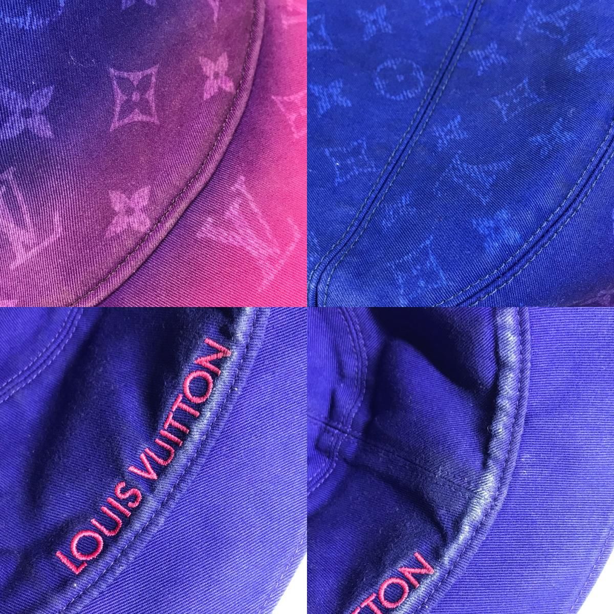 LOUIS VUITTON ルイヴィトン ハット バケットハット イリュージョン モノグラム MP3297 コットン