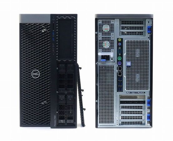 DELL Precision 7920 Tower Xeon G 6242 2.8GHz 16コアCPU2基 64GB 512GB SSD 2TB HDD RTX4000 Windows11 Pro for WS