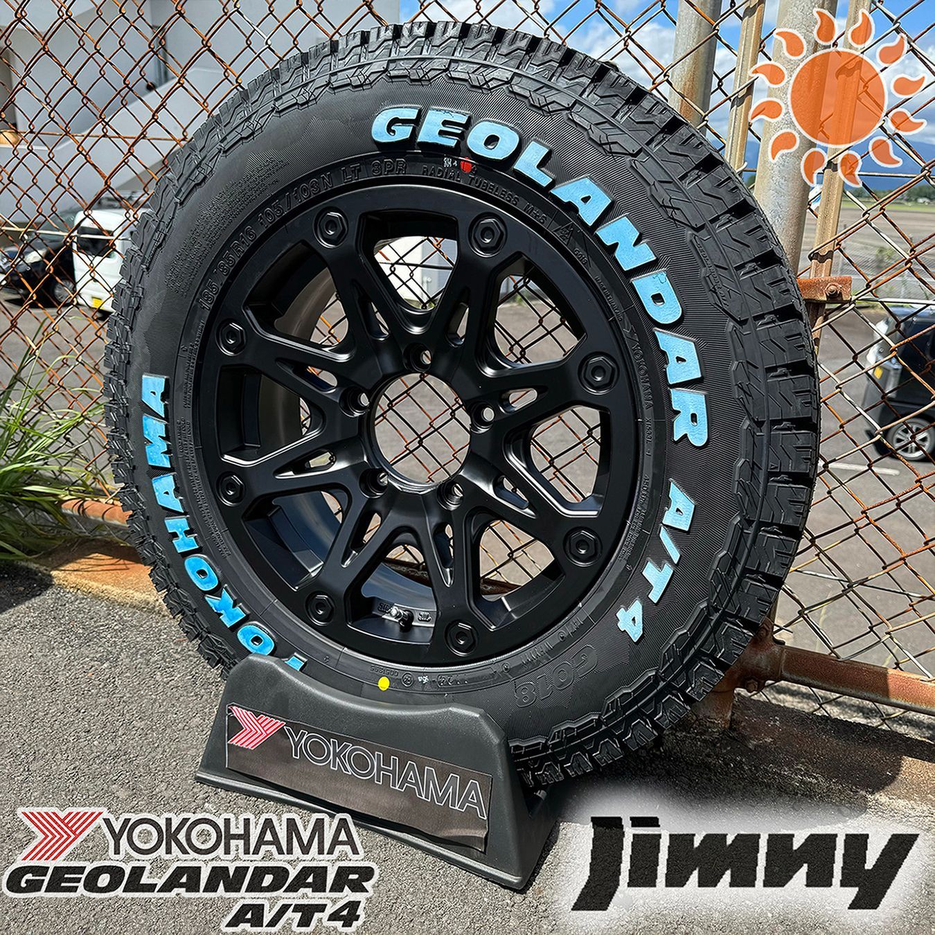 9月入荷 ジムニー JB64 JB23 JA12 JA11 タイヤホイールセット 16インチ 