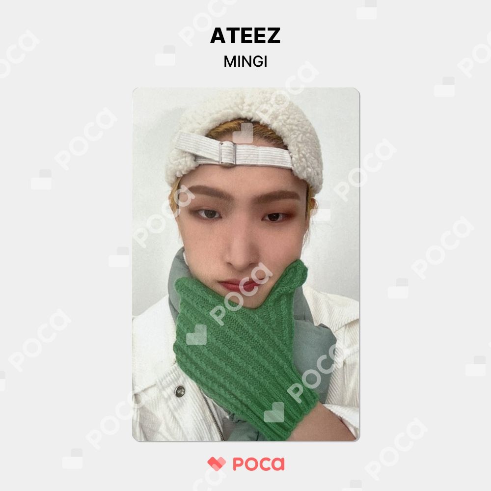 ATEEZ ミンギ　トレカ　man factory ATEEZ ミンギ トレカ ATEEZ WINTER SPEACIAL MD : SNOWMAN