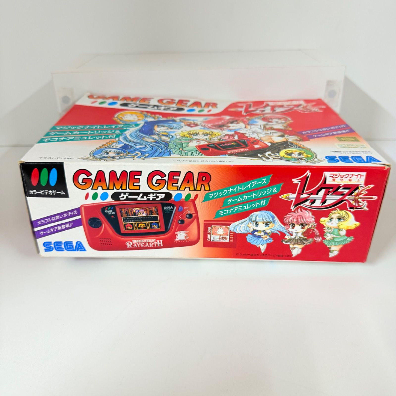 希少品】ゲームギア本体＋マジックナイトレイアースカセット