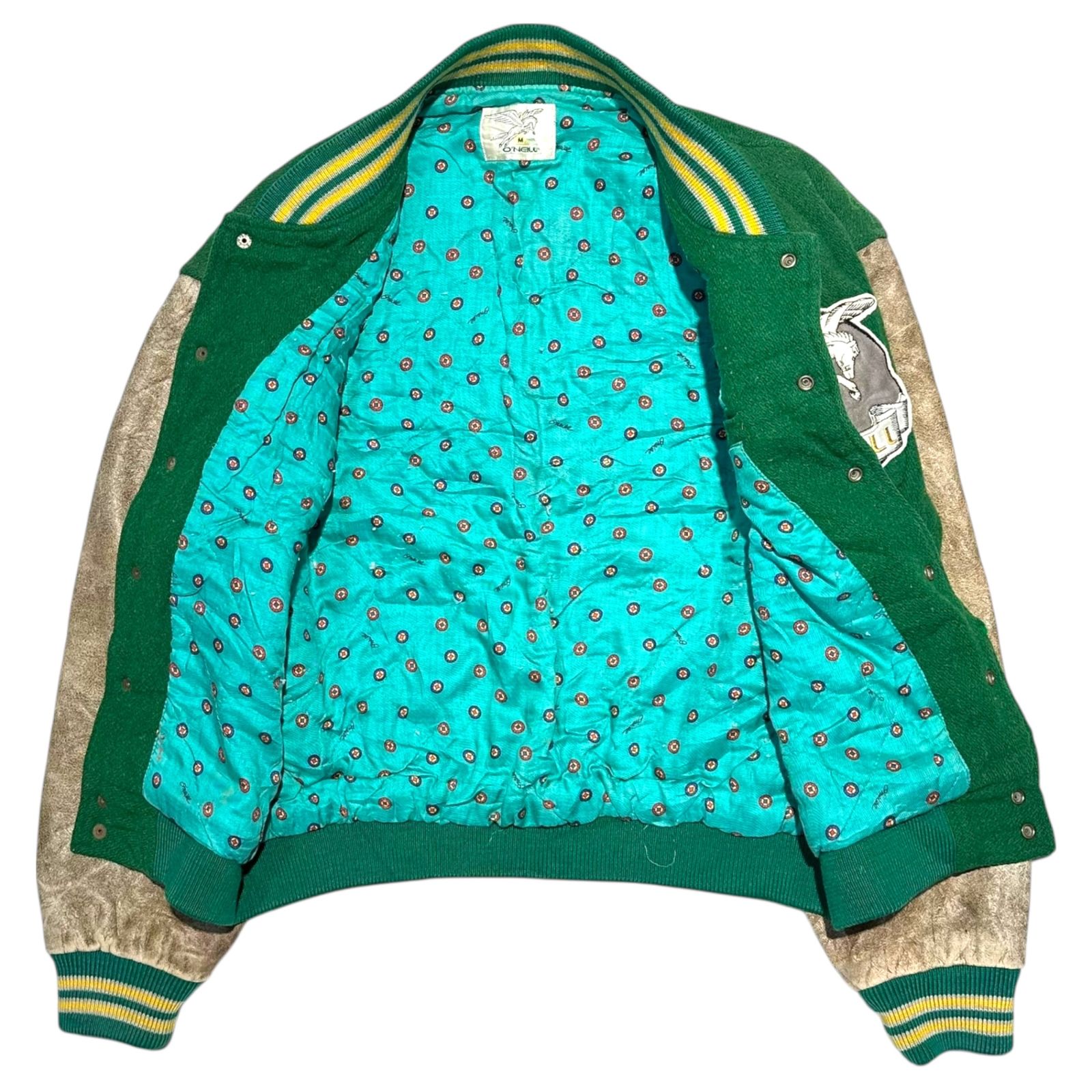 O'NEILL(オニール) Old Sleeve Leather Pegasus Patch Stadium