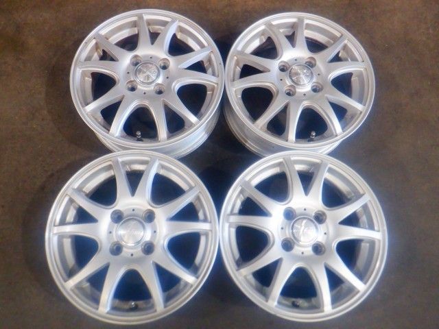 社外　軽カー　14インチアルミホイール4本SET　【M142117】