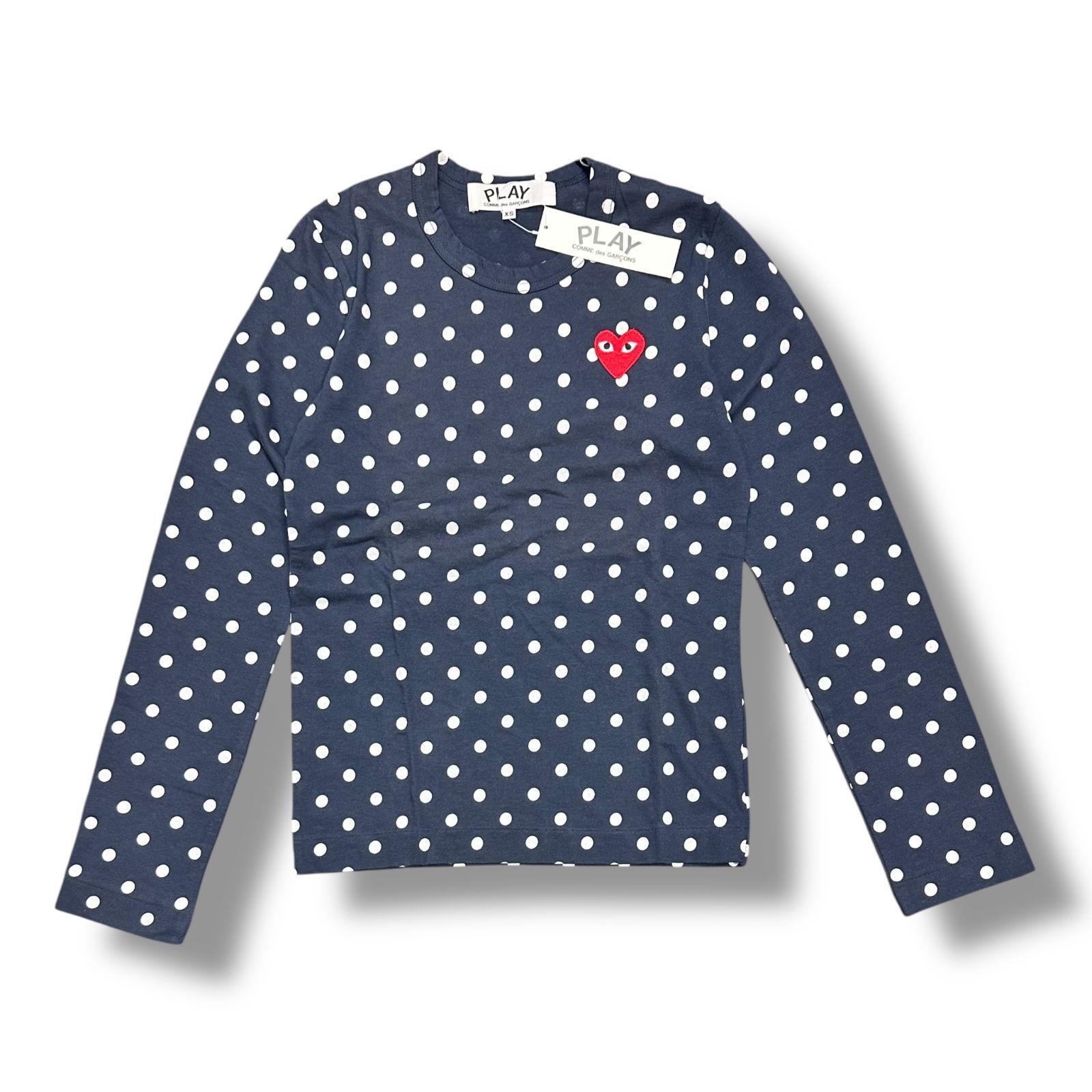 参考上代9350円 未使用品 PLAY COMME des GARCONS 20AW Polka Dot Long 