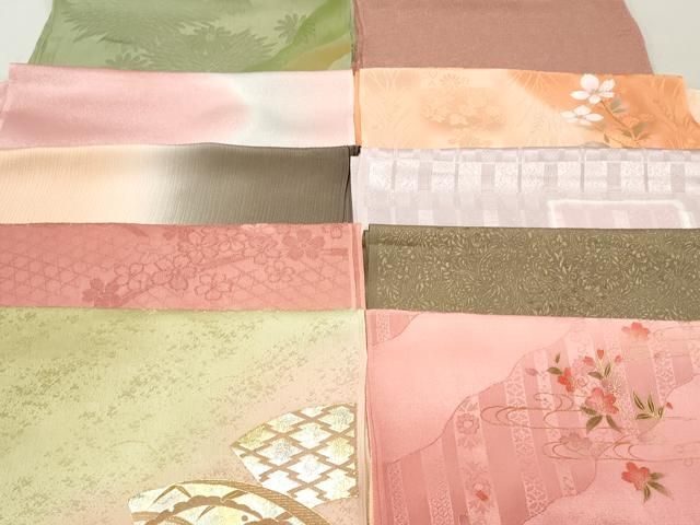 平和屋本店 和装小物 帯揚げ10枚 DZAA10911kh5