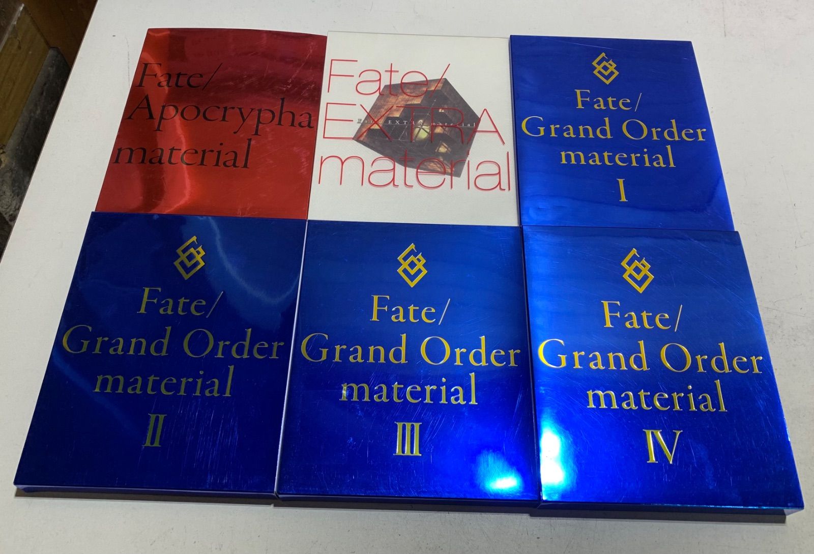 Fate/Grand Order material 1~8 ＋ Fate/Apocrypha material ＋ Fate 