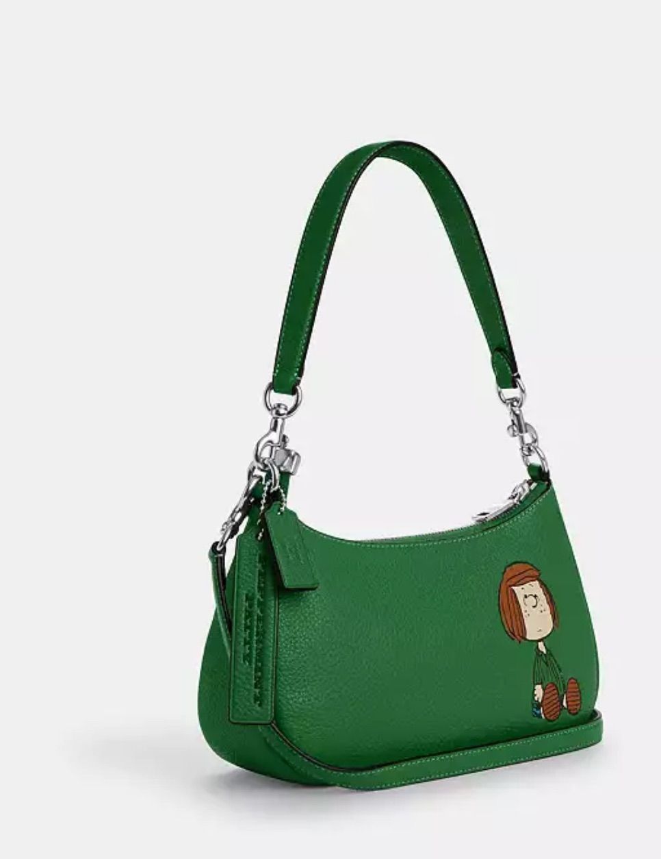 COACH　ペパーミントパティ　テリ　ショルダーバッグ COACH X PEANUTS】テリ ショルダー バッグ・ペパーミント パティ
