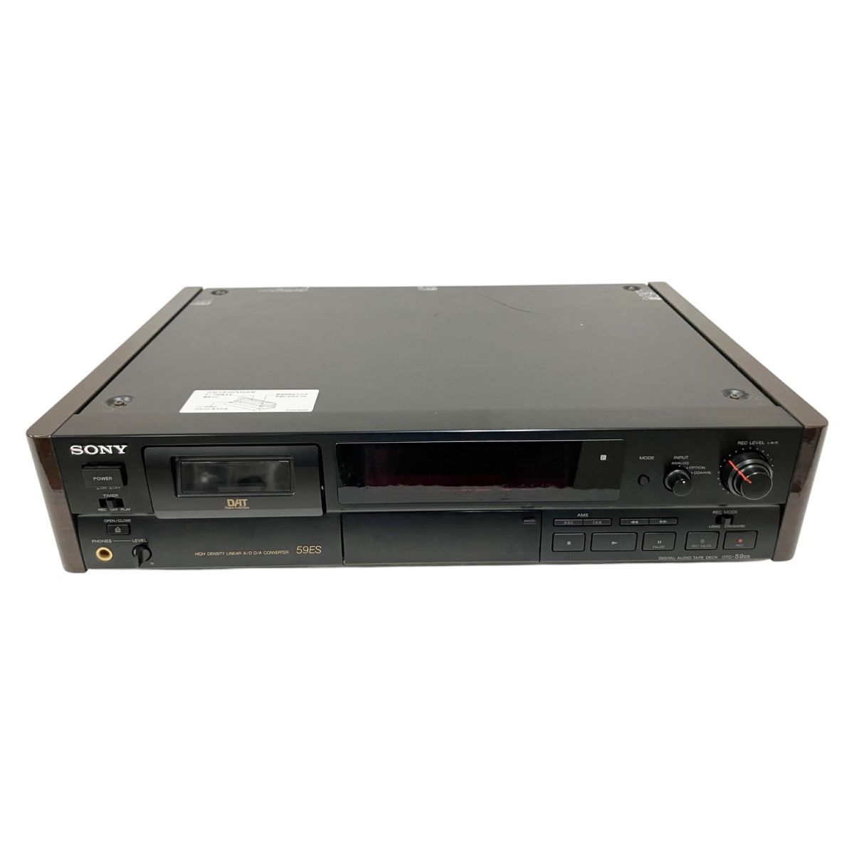 SONY DTC-59ES DATデッキ アドバンスト パルスD|Aコンバーター 音教機材 ジャンク O9927820