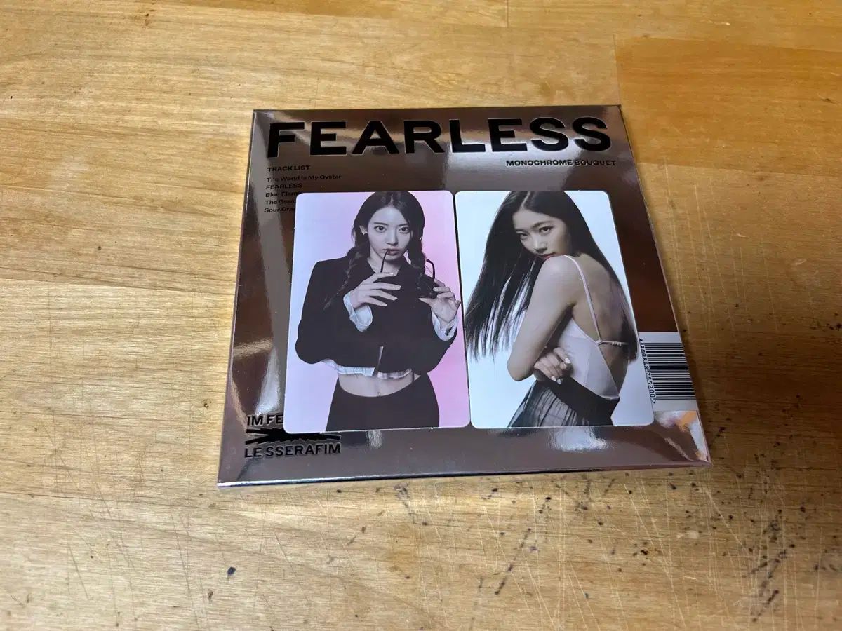 LE SSERAFIM(ルセラフィム・ルセラ) fearless アルバム
