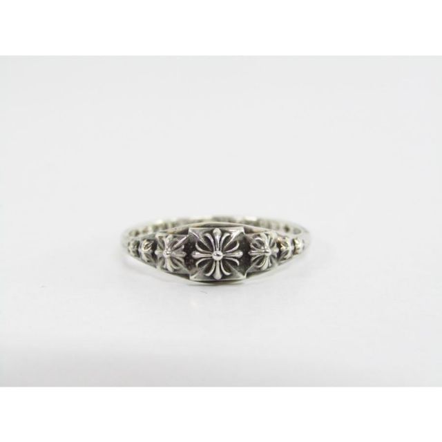 インボイスありクロムハーツ タイニーピラミッドリング CHROME HEARTS 【CHROME クロムハーツ】TINY PYRAmID RING