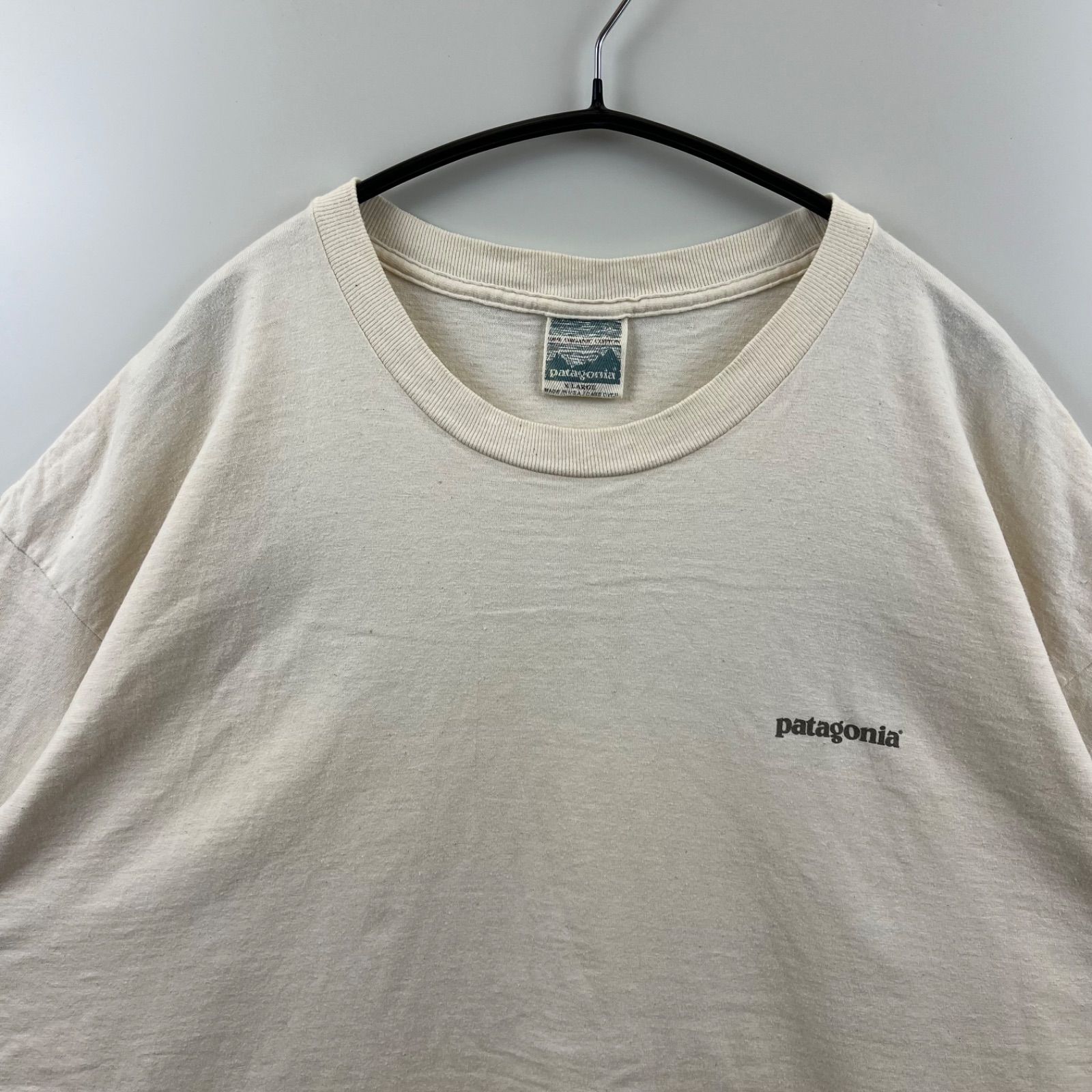 PATAGONIA 90s USA sp vintage surf print Tee organic cotton XL