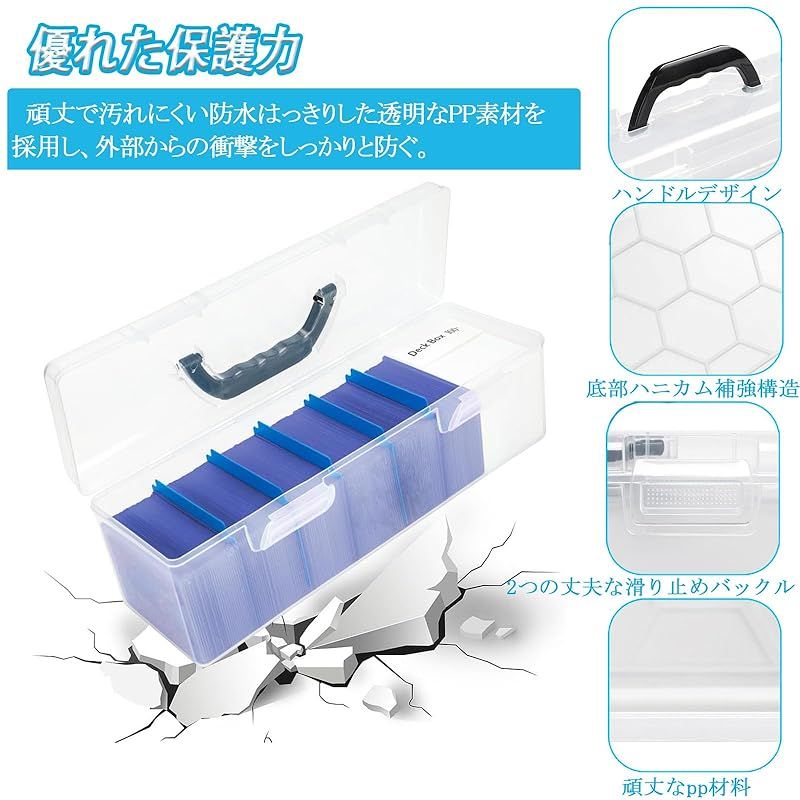 PROTEX FLEX 大型トレカケース 仕切り付き PROTEX FLEX 大型トレカケース 仕切り付き