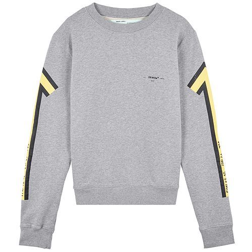 オフホワイト OFF-WHITE トレーナー スウェット メンズ ブランド 大きいサイズ グレー GREY ARROWS CREWNECK - メルカリ