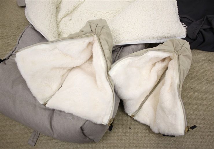  エアバギー フットマフ ハンドマフ サンシェード ドリンクホルダー クリーニング済み C 374004 その他 外出 移動用品