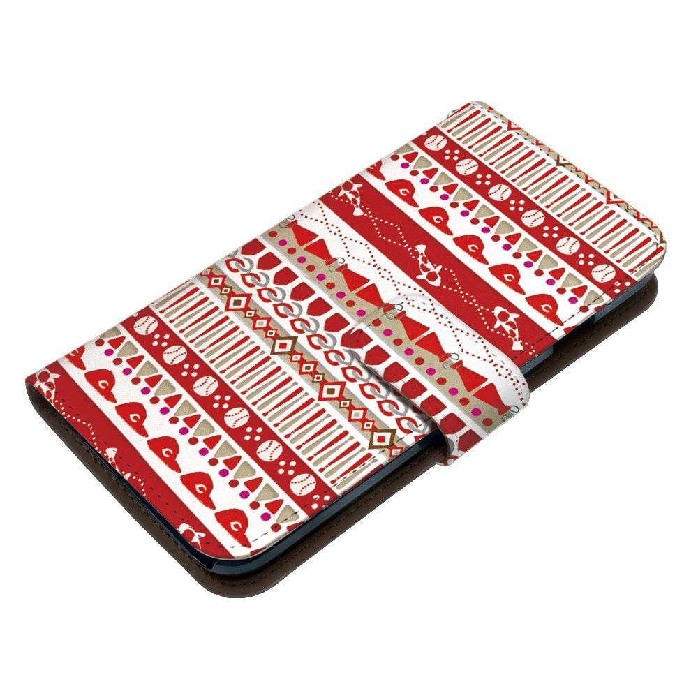 広島東洋カープ 正規品 Galaxy S24 Ultra SCG26 ケース 手帳型 スマホケース [デザイン:29.テキスタイル(re)/マグネットハンドあり] カープ坊や グッズ