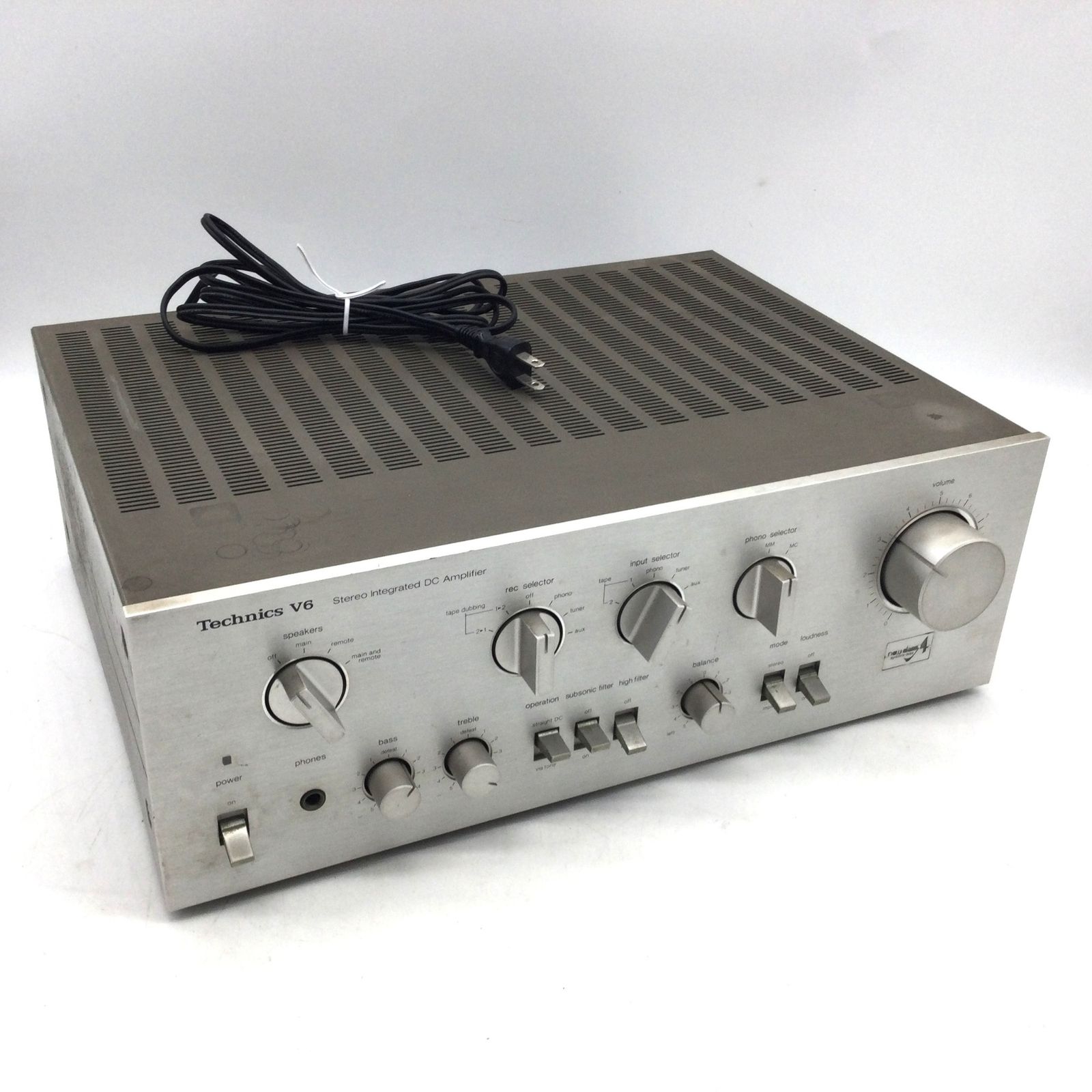 10094 通電のみ Technics テクニクス SU-V6 プリメインアンプ STEREO INTEGRATED DCアンプ