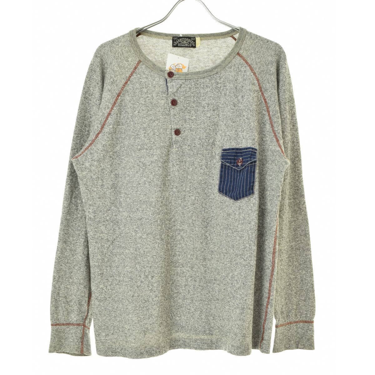 BARNSTORMERSバーンストーマーズウォバッシュポケットロングスリーブT BARNSTORMERSバーンストーマーズウォバッシュポケットロング