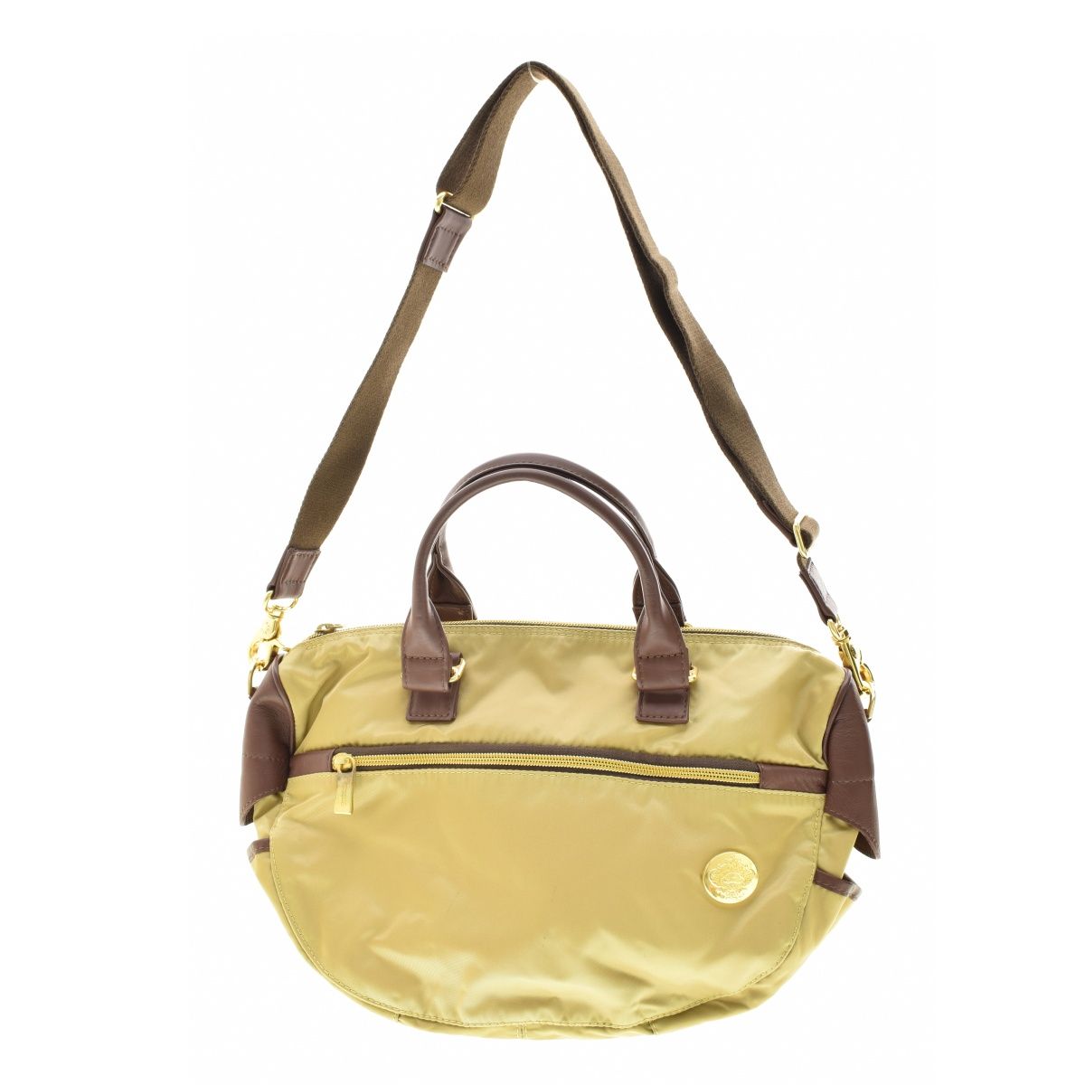 Orobianco】LIMONTA 1893 2WAY ナイロン×レザーショルダーバッグ 