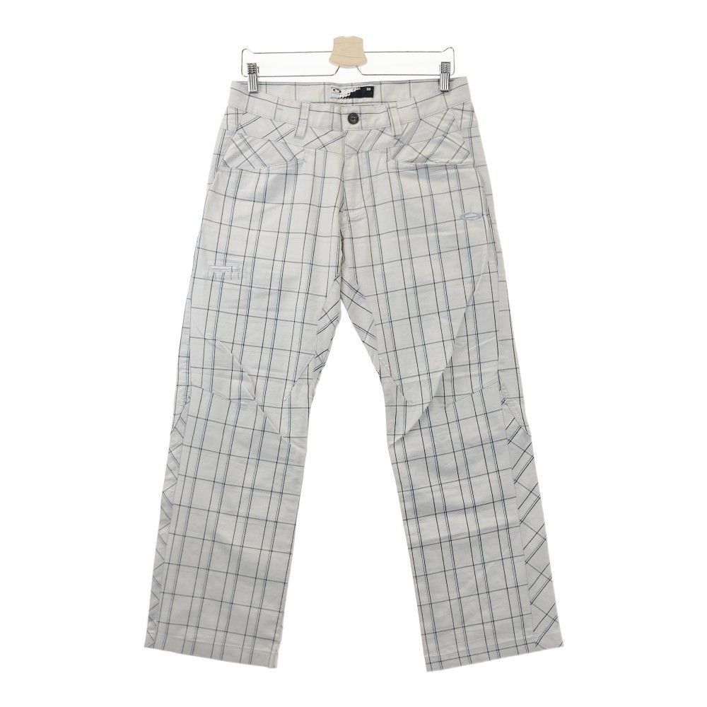 サイズ：33 OAKLEY オークリー ストレッチパンツ 総柄 スカル