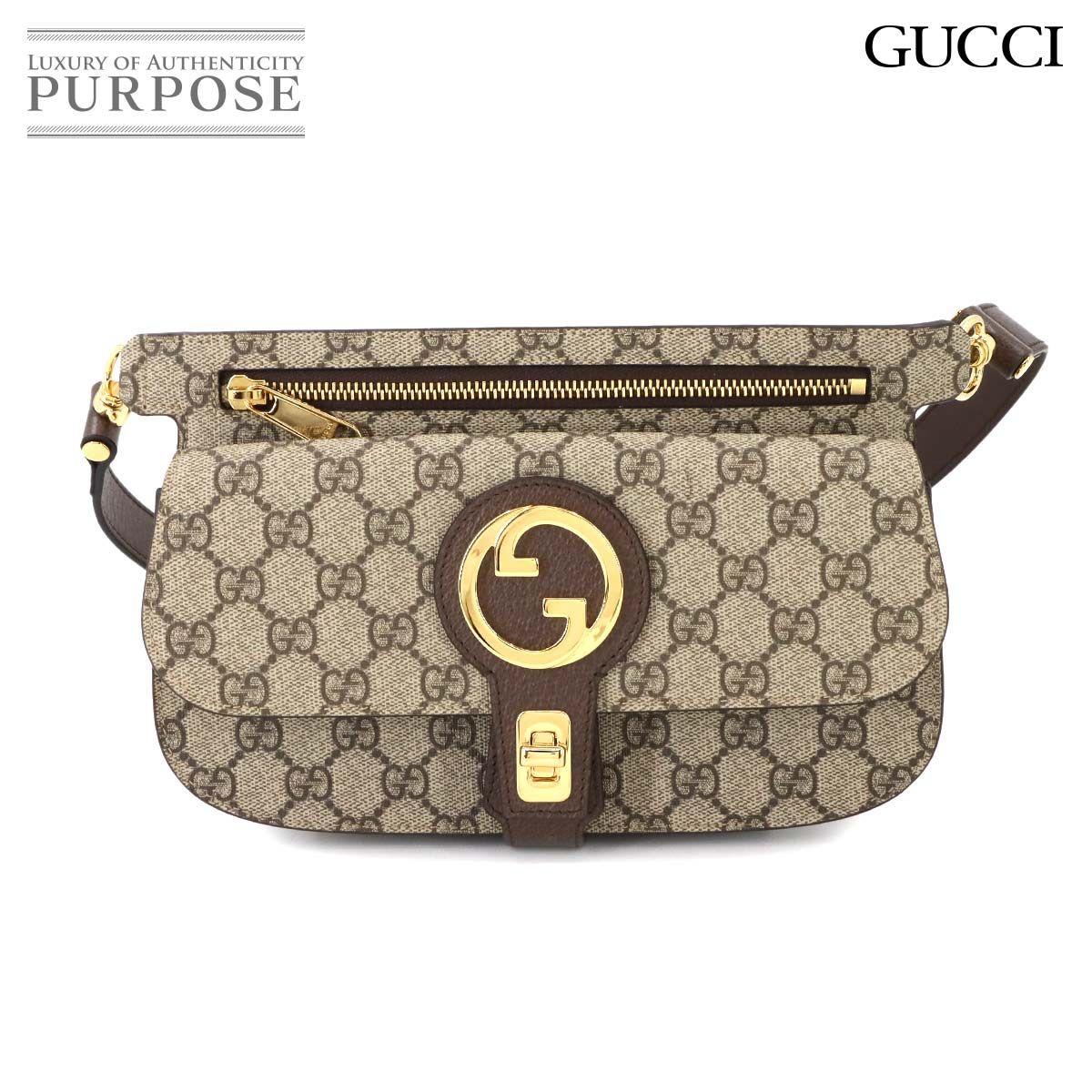 未使用 展示品 グッチ GUCCI ブロンディ GGスプリーム ベルト