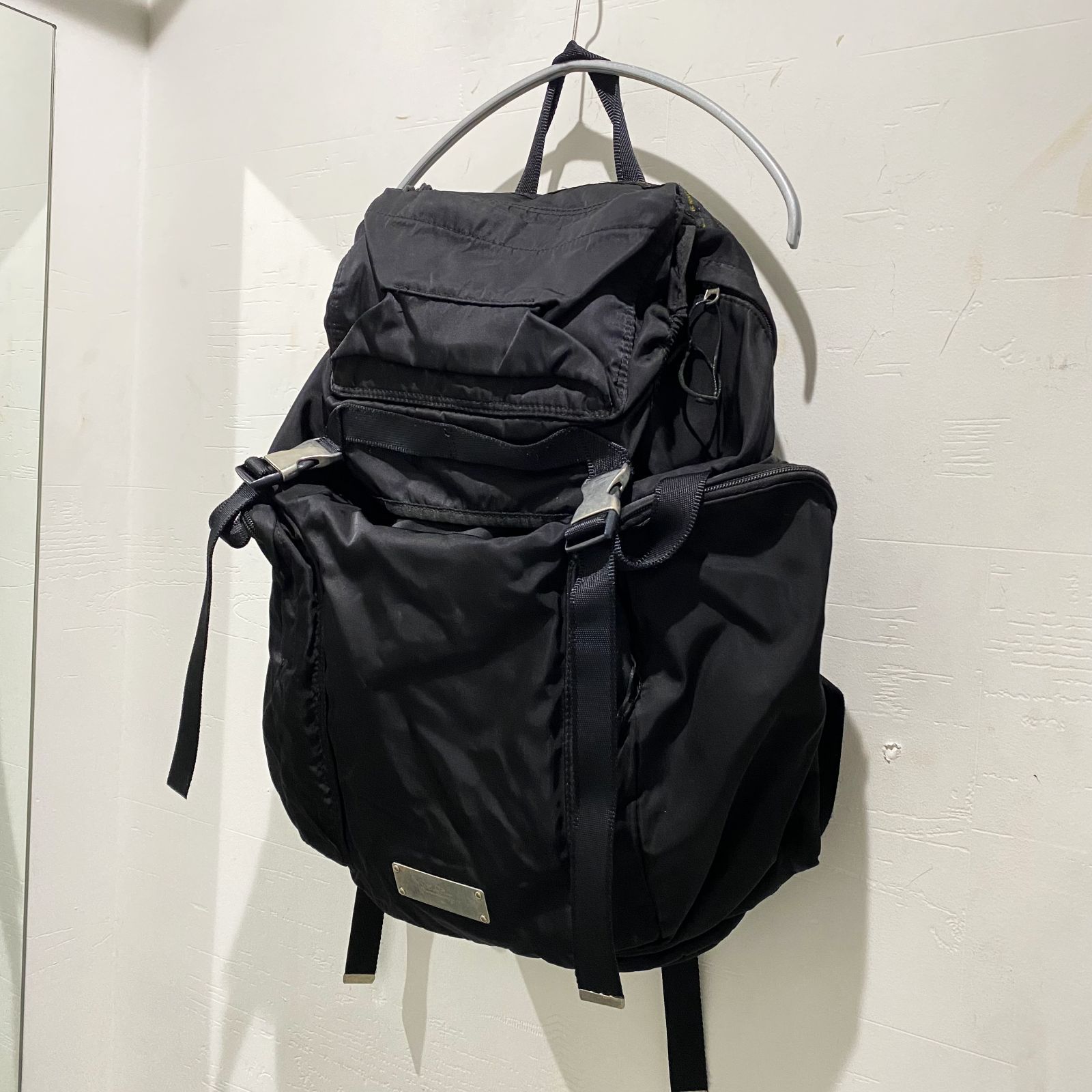 UNDERCOVER アンダーカバー BASIC NyTwill 2PK BACKPACK ナイロンバックパック リュックサック ブラック  UC0D6B03【中目黒R12】 - メルカリ